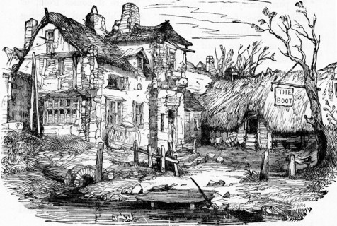 Charles Dickens, Barnaby Rudge, 1841, illustration, 19th century