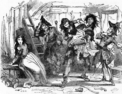 Charles Dickens, Barnaby Rudge, 1841, illustration, 19th century