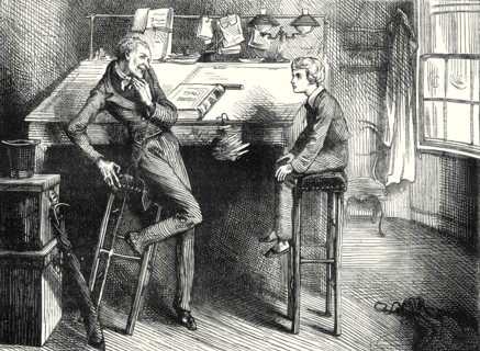 David Copperfield, "Oh, thank you, Master Copperfield," said Uriah Heep, "For that remark! It is so
