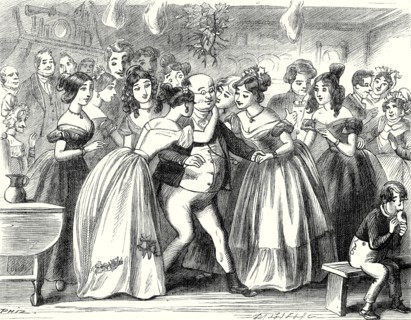 Pickwick Papers, "Before Mr. Pickwick distinctly knew what was the matter, he was surrounded by the