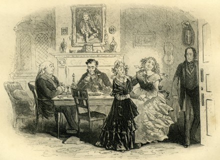 Little Dorrit, Mr. Fís Aunt is conducted into retirement