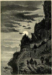 NIGHT ASCENT OF THE RIGI, Switzerland