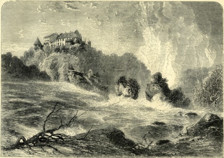 THE FALLS OF THE RHINE, SCHAFFHAUSEN,  Switzerland