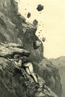 A CANNONADE ON THE MATTERHORN, Switzerland