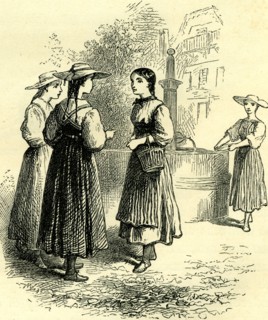 COSTUME OF SWISS GIRLS, Switzerland