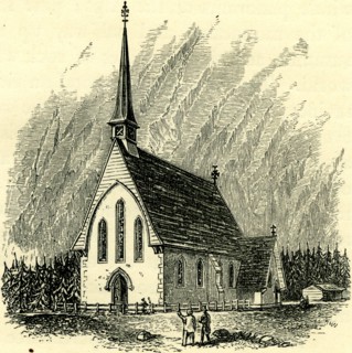ENGLISH CHURCH AT CHAMOUNI, Switzerland