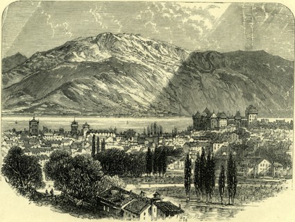 ANNECY, Switzerland, 19th century