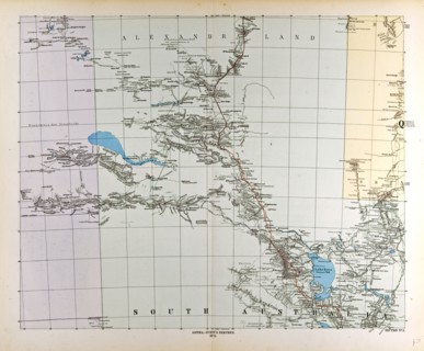 Australia Map 1876 Gotha, Justus Perthes Atlas. Perthes, Johan Georg Justus 1749 Ã¢â‚¬â€ú 1816,