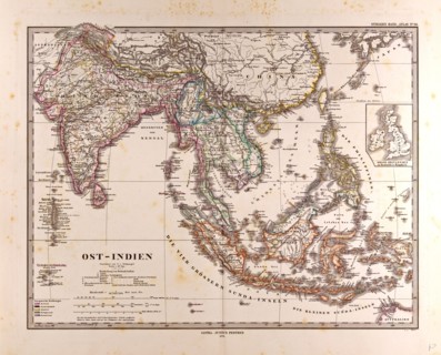 Gotha, Justus Perthes, 1872, Atlas. Perthes, Johan Georg Justus 1749 Ã¢â‚¬â€ú 1816, German