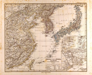 Gotha, Justus Perthes, 1872, Atlas. Perthes, Johan Georg Justus 1749 Ã¢â‚¬â€ú 1816, German