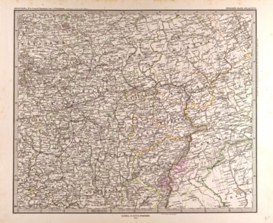 Eastern Europe Map 1873 Gotha, Justus Perthes, Atlas. Perthes, Johan Georg Justus 1749 Ã¢â‚¬â€ú