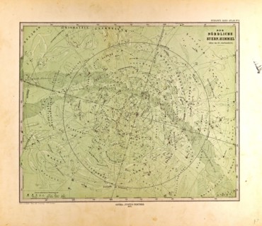 Northern Star SkyGotha, Justus Perthes, 1872, Atlas. Perthes, Johan Georg Justus 1749 Ã¢â‚¬â€ú