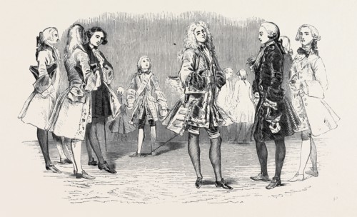 COSTUME OF 1740 AND 1750