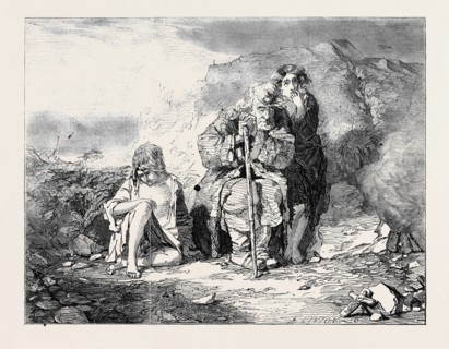 IRISH MENDICANTS BY ALFRED FRIPP