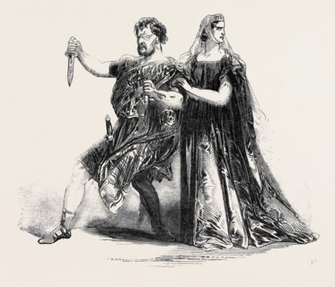 SCENE FROM "MACBETH," AT THE PRINCESS' THEATRE