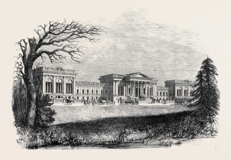 STOWE, THE GARDEN FRONT.