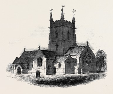 NEW CHURCH AT SURBITON, KINGSTON-ON-RAILWAY.