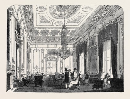 THE MILITARY, NAVAL, AND COUNTY SERVICE CLUB, ST. JAMES'S STREET, PRINCIPAL DRAWING ROOM