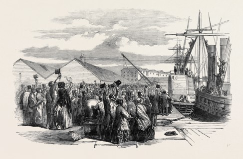 THE LANDING OF LORD GOUGH AT SOUTHAMPTON