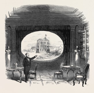 "MR. BUNN ON THE STAGE," AT THE ST. JAMES'S THEATRE, SCENE, THE BLACKFRIARS THEATRE