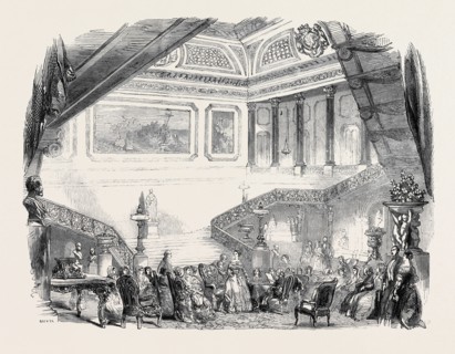 MEETING OF THE LADIES' COMMITTEE AT STAFFORD HOUSE, IN AID OF THE GREAT EXHIBITION OF INDUSTRY OF