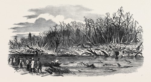 SCENE OF THE EXPLOSION OF THE HOUNSLOW POWDER MILLS