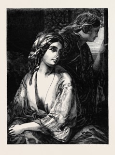 EXHIBITION OF THE BRITISH INSTITUTION, NO. 2. "MEDORA" BY W. FISHER