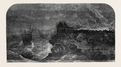 THE CYCLORAMA, THE GREAT EARTHQUAKE AT LISBON