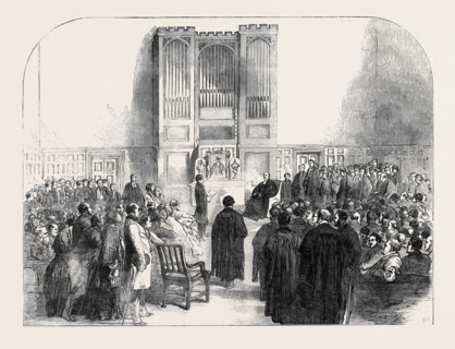 PRESENTATION OF A MEMORIAL TO DR. TAIT, AT RUGBY SCHOOL