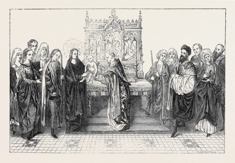 ISRAEL VAN MECHELEN, THE PRESENTATION IN THE TEMPLE, THE WALLERSTEIN GALLERY