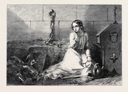 EXHIBITION OF THE NEW SOCIETY OF PAINTERS IN WATER COLOURS, "JOAN OF ARC." PAINTED BY JOHN ABSOLON