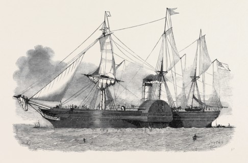 THE BRITISH MAIL STEAMSHIP "ASIA"