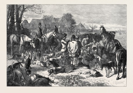 "DIGGING OUT." BY G.B. GODDARD, 1873
