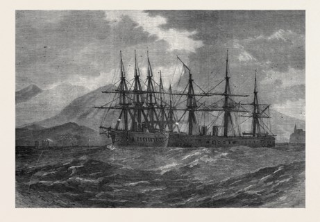COLLISION BETWEEN H.M.S. NORTHUMBERLAND AND H.M.S. HERCULES AT MADEIRA, 1873