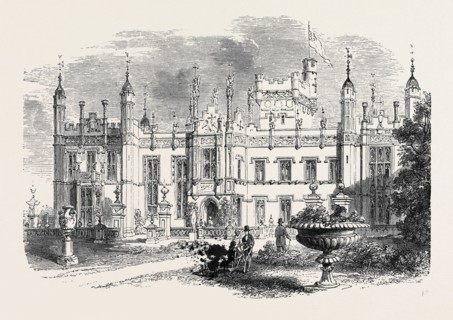 KNEBWORTH, HERTFORDSHIRE, THE SEAT OF THE LATE LORD LYTTON, 1873