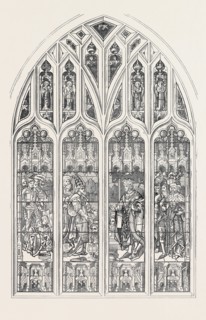 SHAKSPEARE MEMORIAL WINDOW FOR STRATFORD-ON-AVON CHURCH, 1873