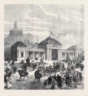 THE VIENNA EXHIBITION: THE EMPEROR'S PAVILION, 1873