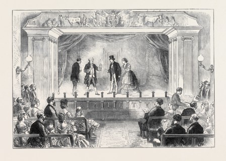 CHINA: THE GAIETY THEATRE, HANKOW, 1873