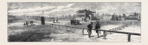THE NEW RACECOURSE, BRISTOL: THE GRAND STAND, 1873
