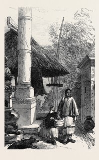 CHINA: COLLECTING MONEY FOR THE REPAIR OF IDOLS, 1873