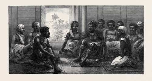 THE FIJI ISLANDS: FIJI HOUSE OF LORDS, 1873