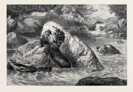 "OTTER HOUNDS," BY BASIL BRADLEY, 1873