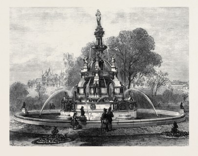 THE STEWART MEMORIAL FOUNTAIN, GLASGOW, 1873