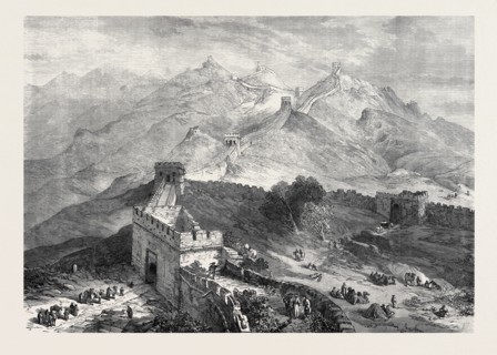 THE GREAT WALL OF CHINA, 1873