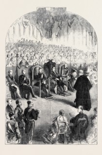 PRESENTATION OF THE FREEDOM OF THE CITY OF LONDON TO PRINCE FREDERICK WILLIAM OF PRUSSIA, IN THE