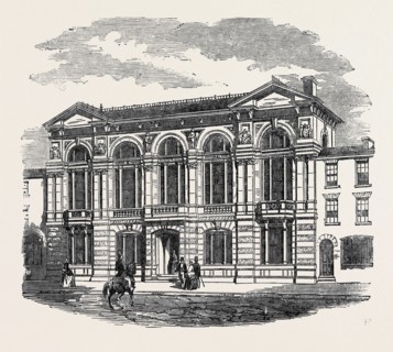 NEW TOWNHALL AND MARKETS, RUGBY.