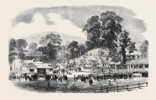 COMMENCEMENT OF THE OSWESTRY AND NEWTOWN RAILWAY