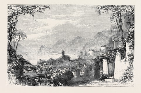 BELLAGIO, FROM MENAGGIO, LAKE OF COMO.
