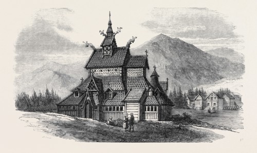 NORWEGIAN CHURCH AT BORGUND
