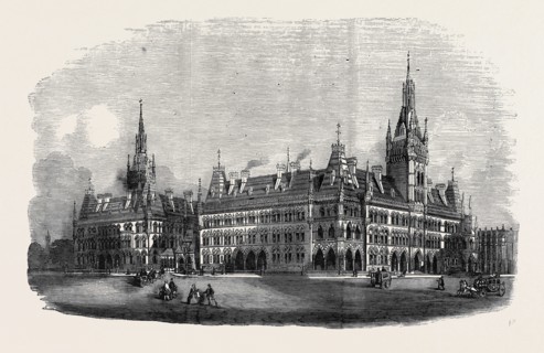 THE NEW GOVERNMENT OFFICES: FOURTH PRIZE DESIGN FOR THE WAR OFFICE (MESSRS. PRITCHARD AND SEDDON,